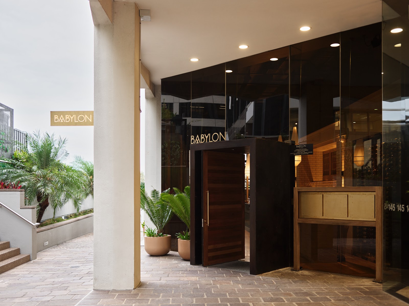 Babylon Brisbane Seasonal menu